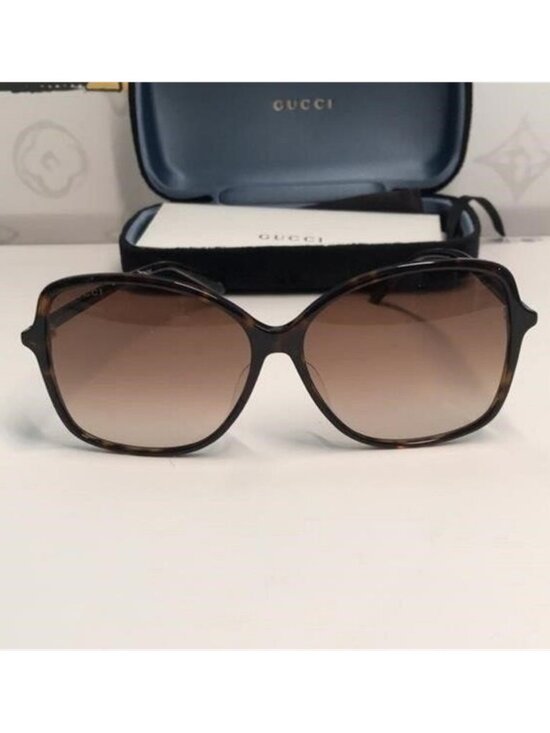 Gucci GG0546SK 002 – Havana Brown Gradient | 60-14-145 | New Authentic” main image 10